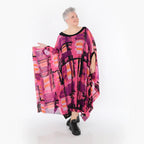 AKH Fashion Überwurf 7100 Aquarell, Multicolor