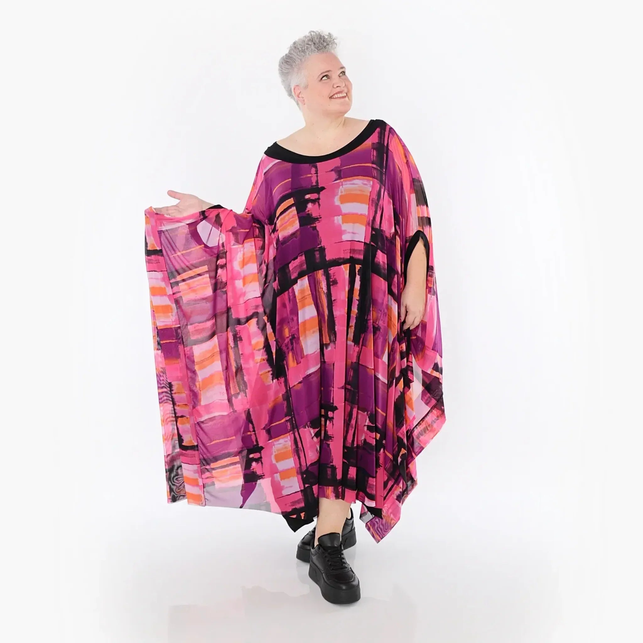 AKH Fashion Überwurf 7100 Aquarell, Multicolor
