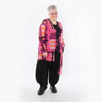 AKH Fashion Bluse 7101 Aquarell, Multicolor
