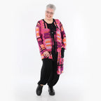 AKH Fashion Bluse 7101 Aquarell, Multicolor