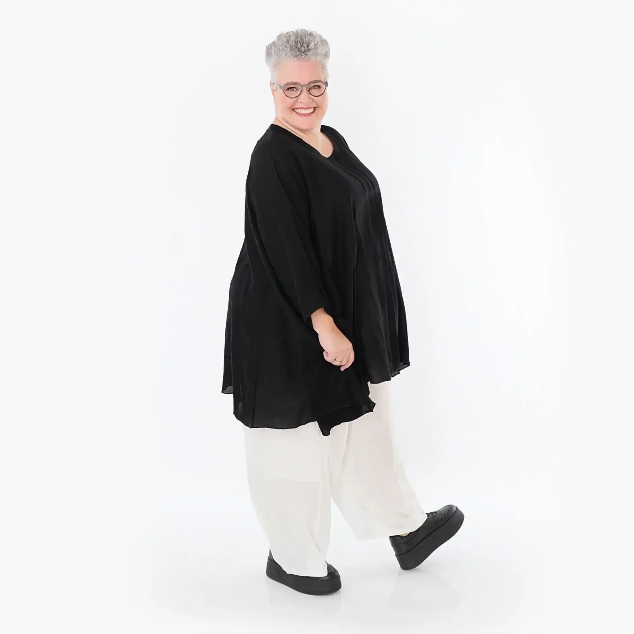 Pantalon AKH Fashion 6710, blanc