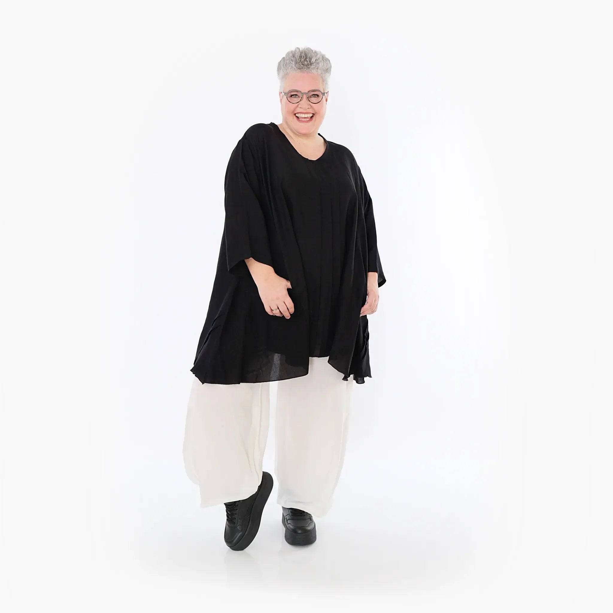 Pantalon AKH Fashion 6710, blanc