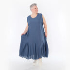 AKH Fashion 6972 Dress, Azure Blue