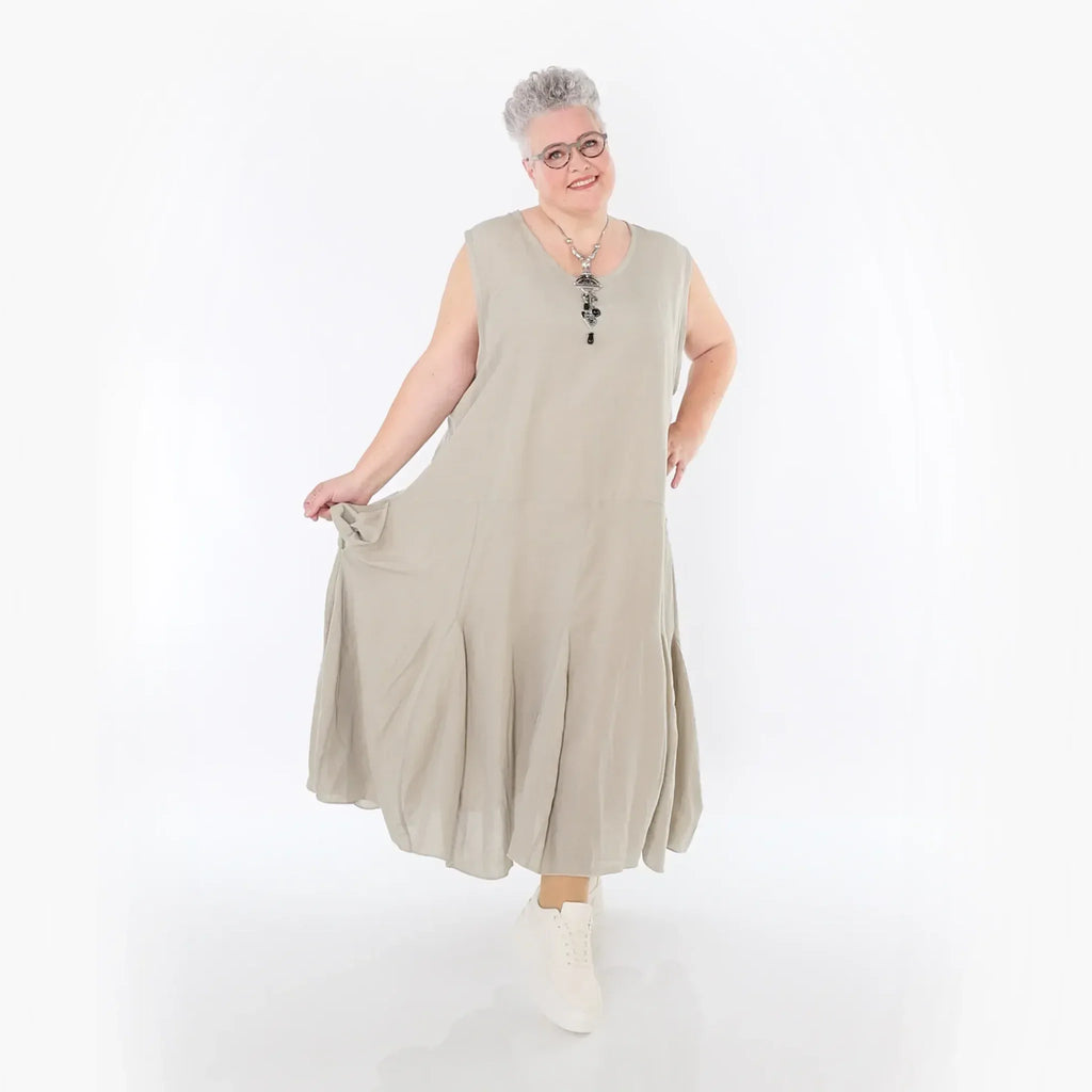 AKH Fashion Kleid 6972 Christina, Beige