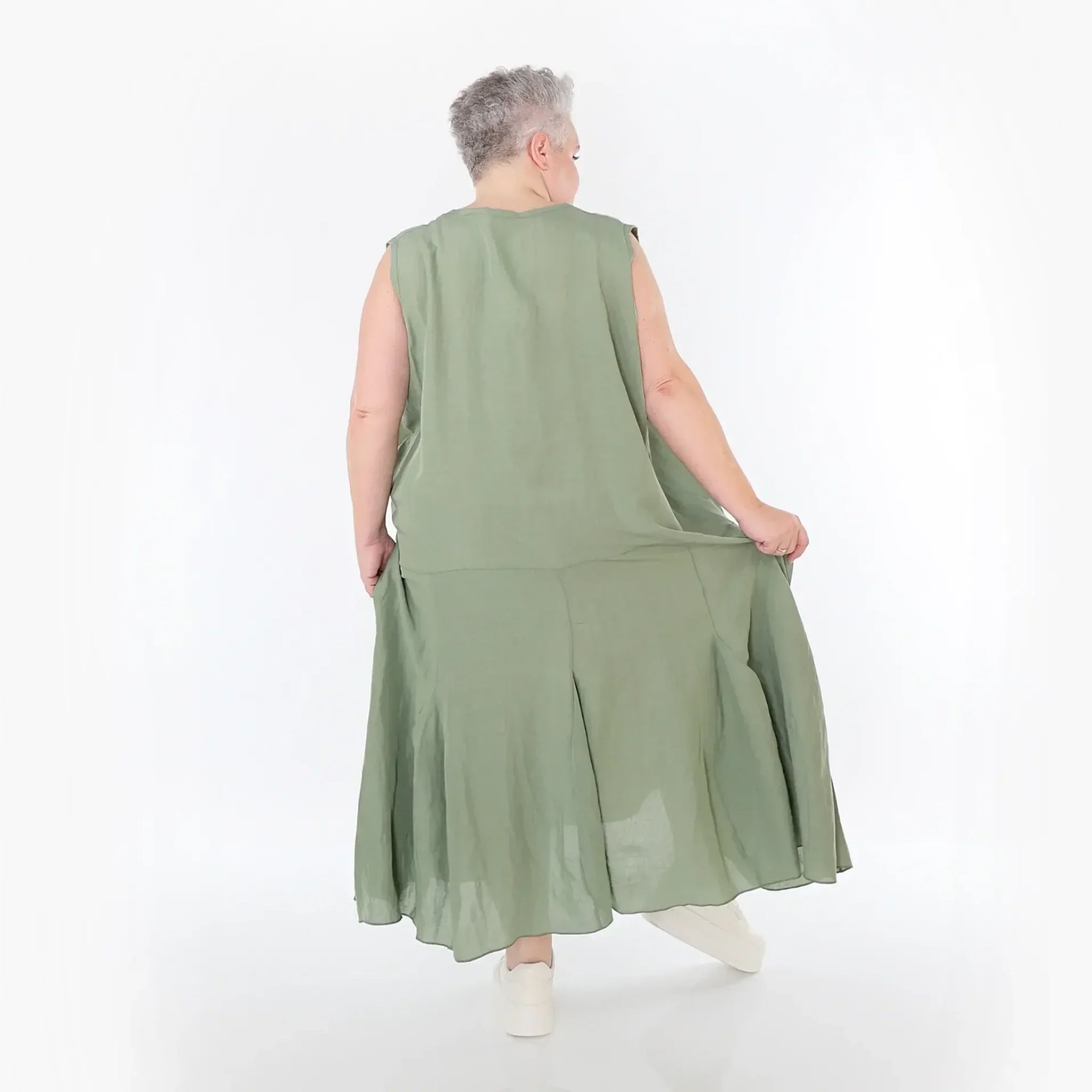 AKH Fashion Kleid 6972 Christina, Khaki