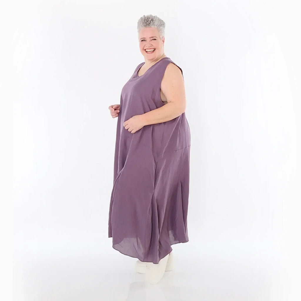 AKH Fashion Kleid 6972 Christina, Pflaume
