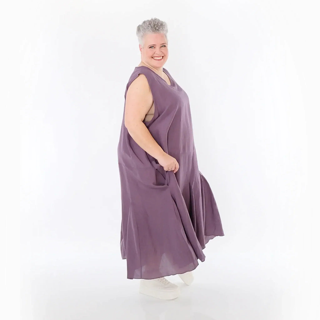 AKH Fashion Kleid 6972 Christina, Pflaume