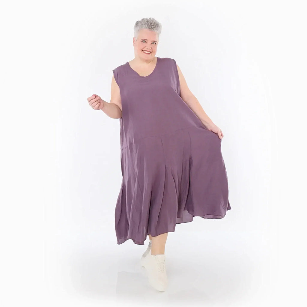 AKH Fashion Kleid 6972 Christina, Pflaume
