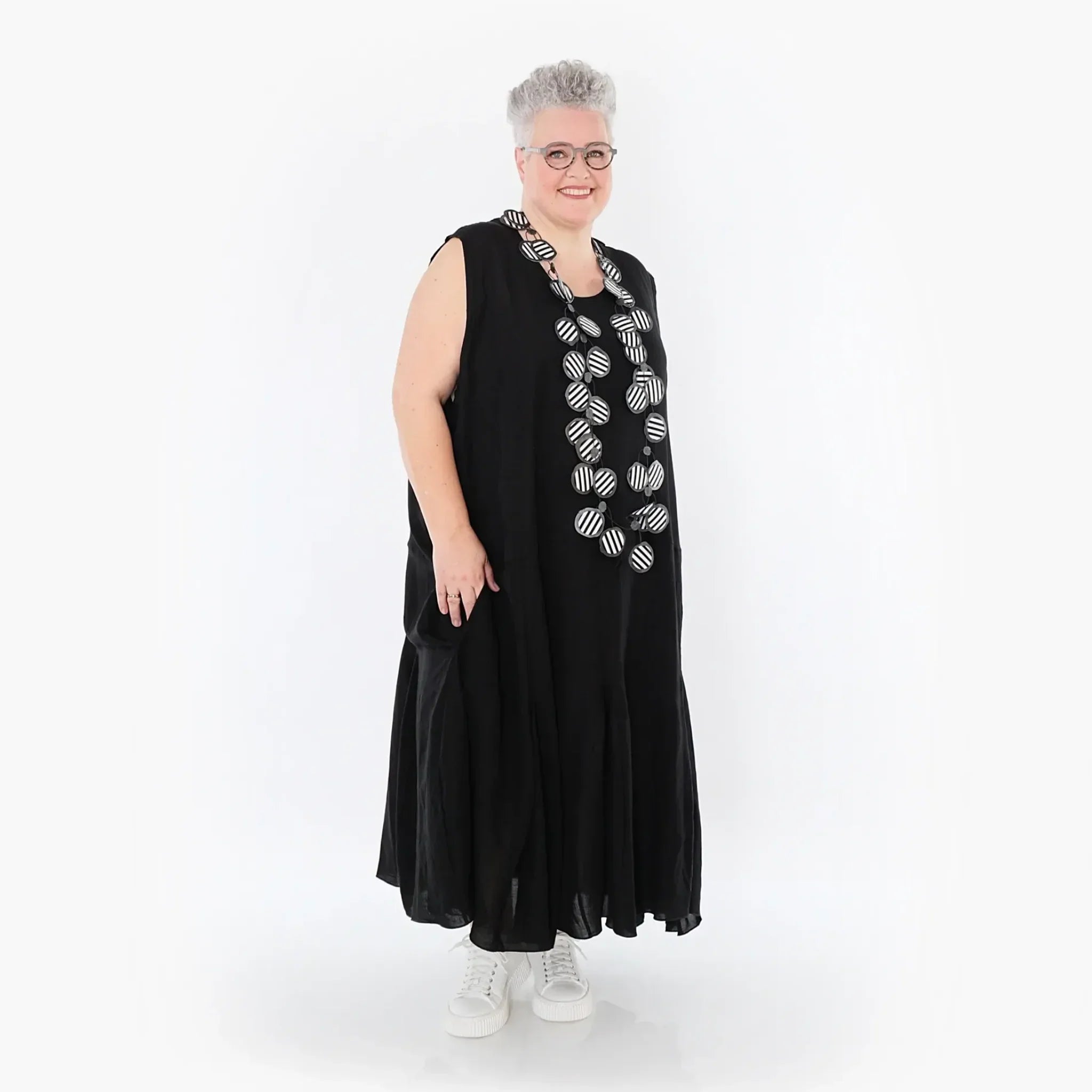 Robe AKH Fashion 6972, noire