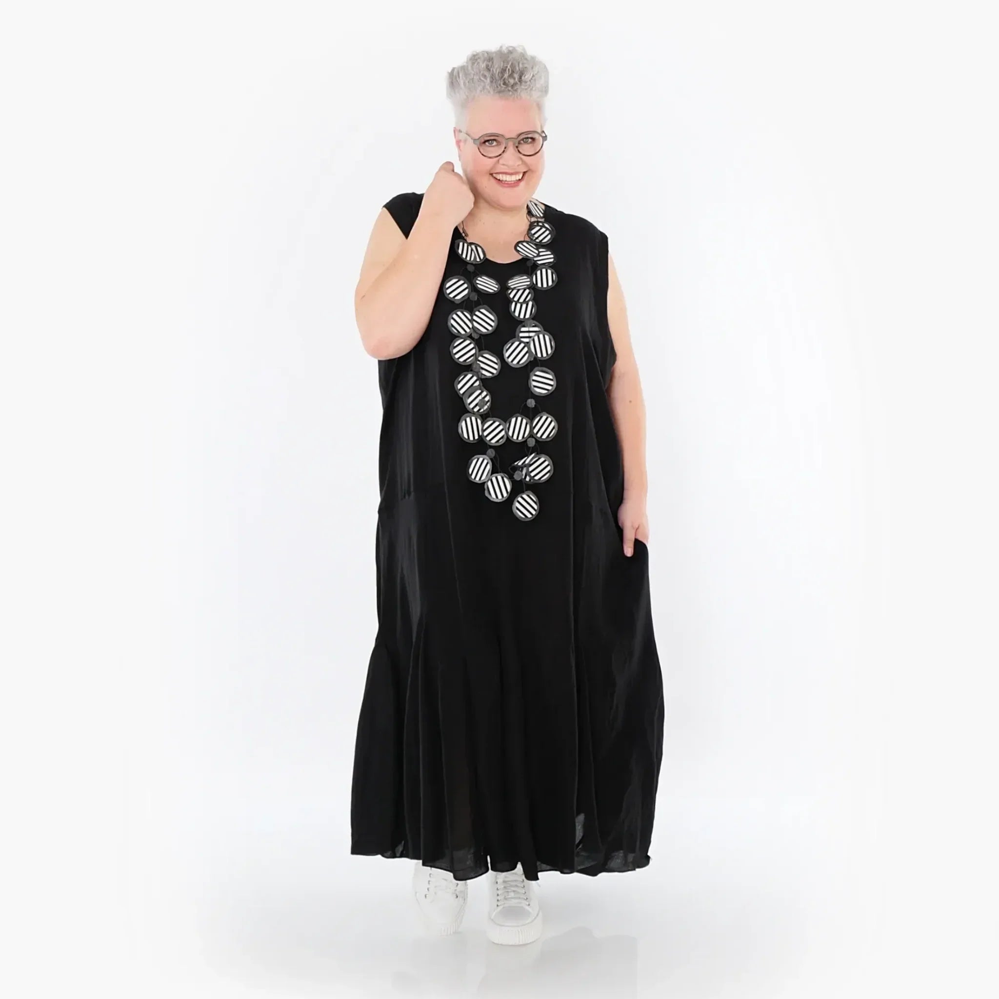 Robe AKH Fashion 6972, noire