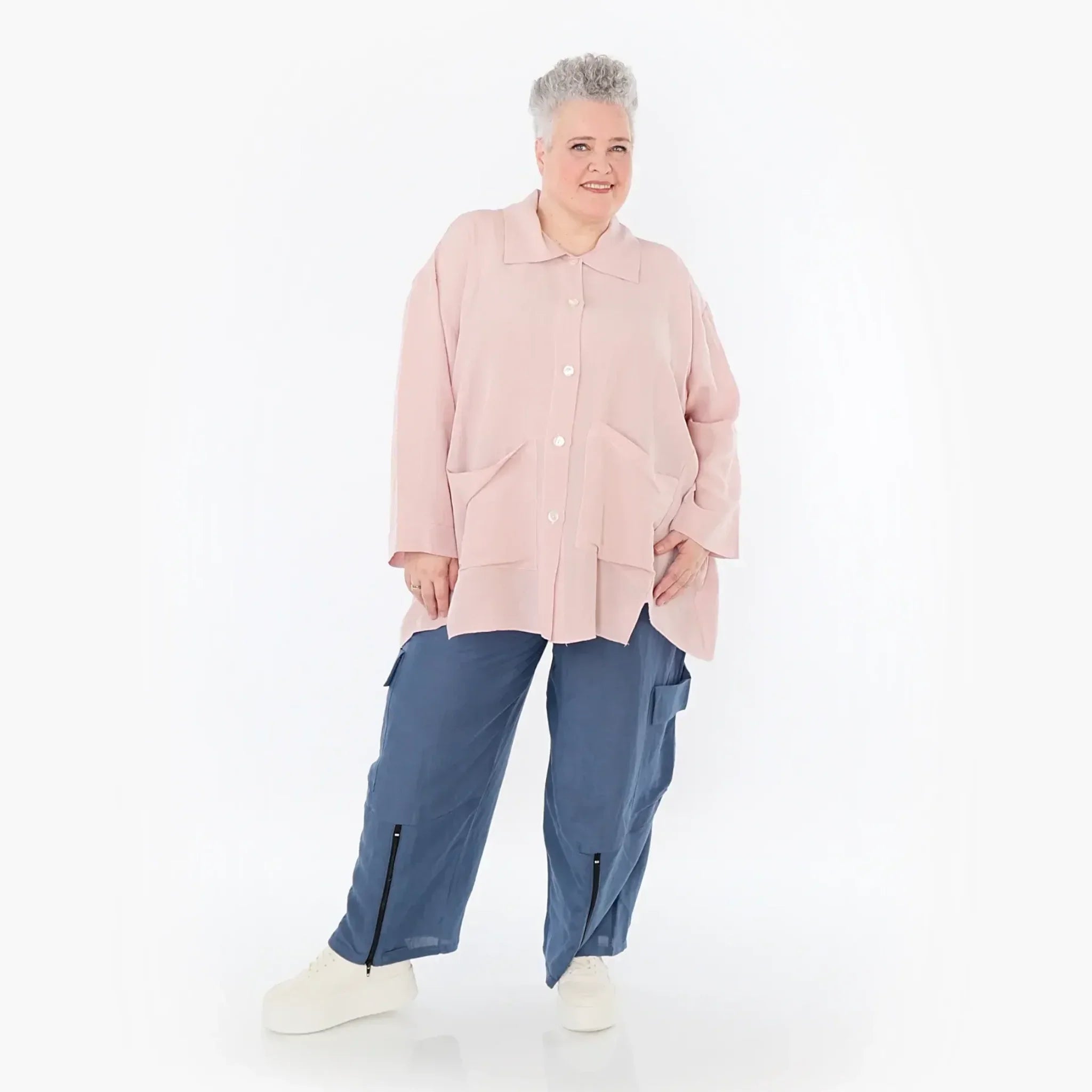 AKH Fashion Hose 7076 Christina, Azurblau