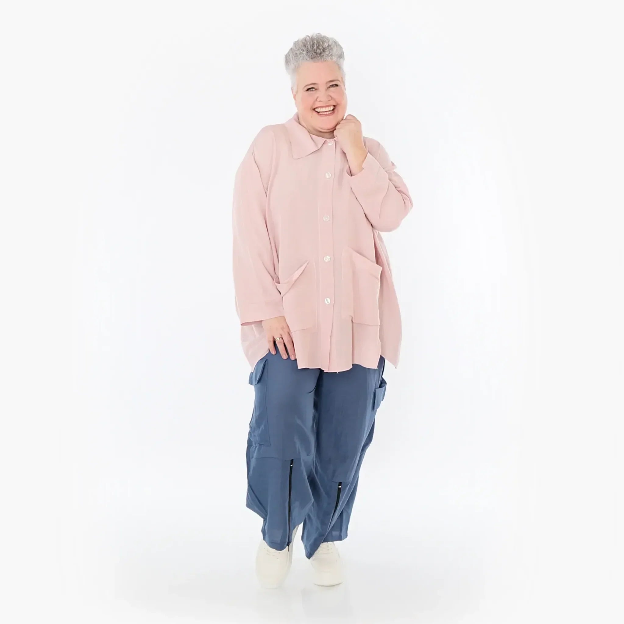 AKH Fashion Hose 7076 Christina, Azurblau