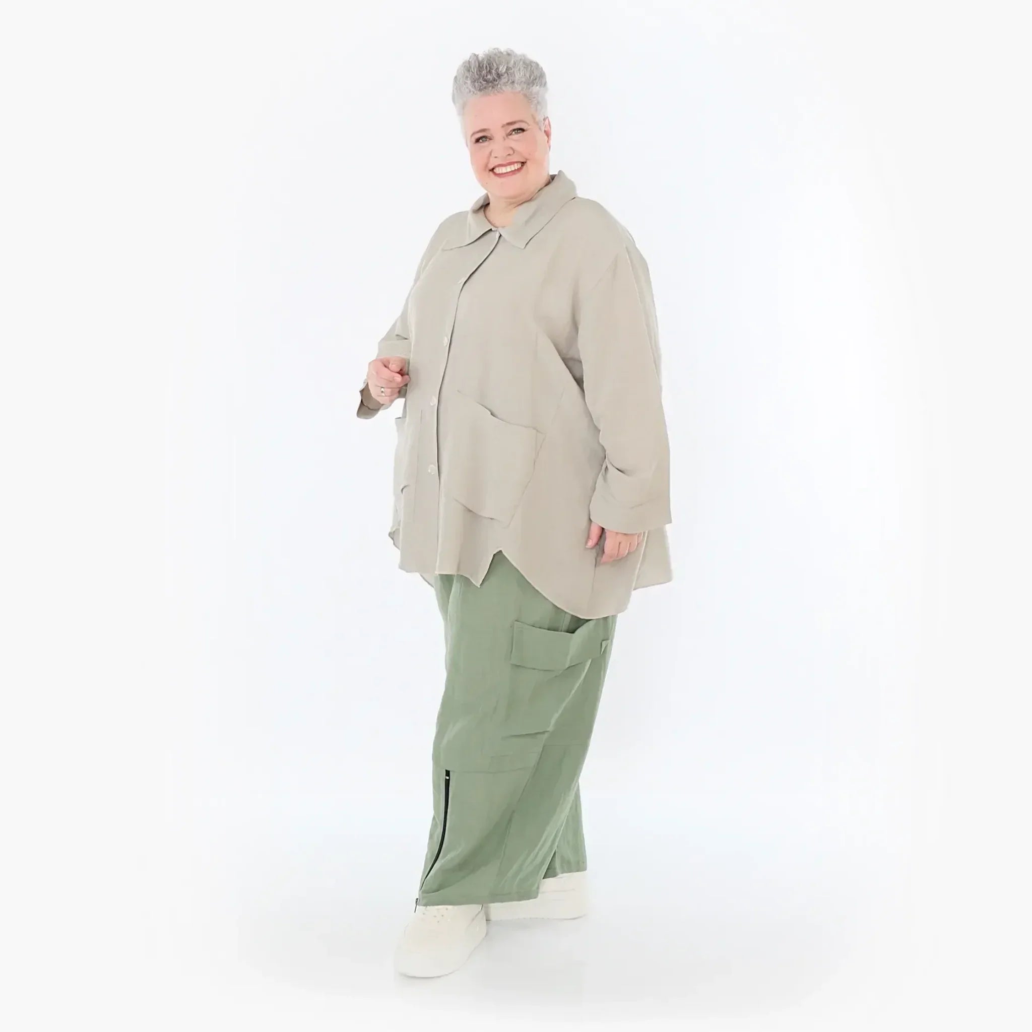 AKH Fashion Hose 7076 Christina, Khaki