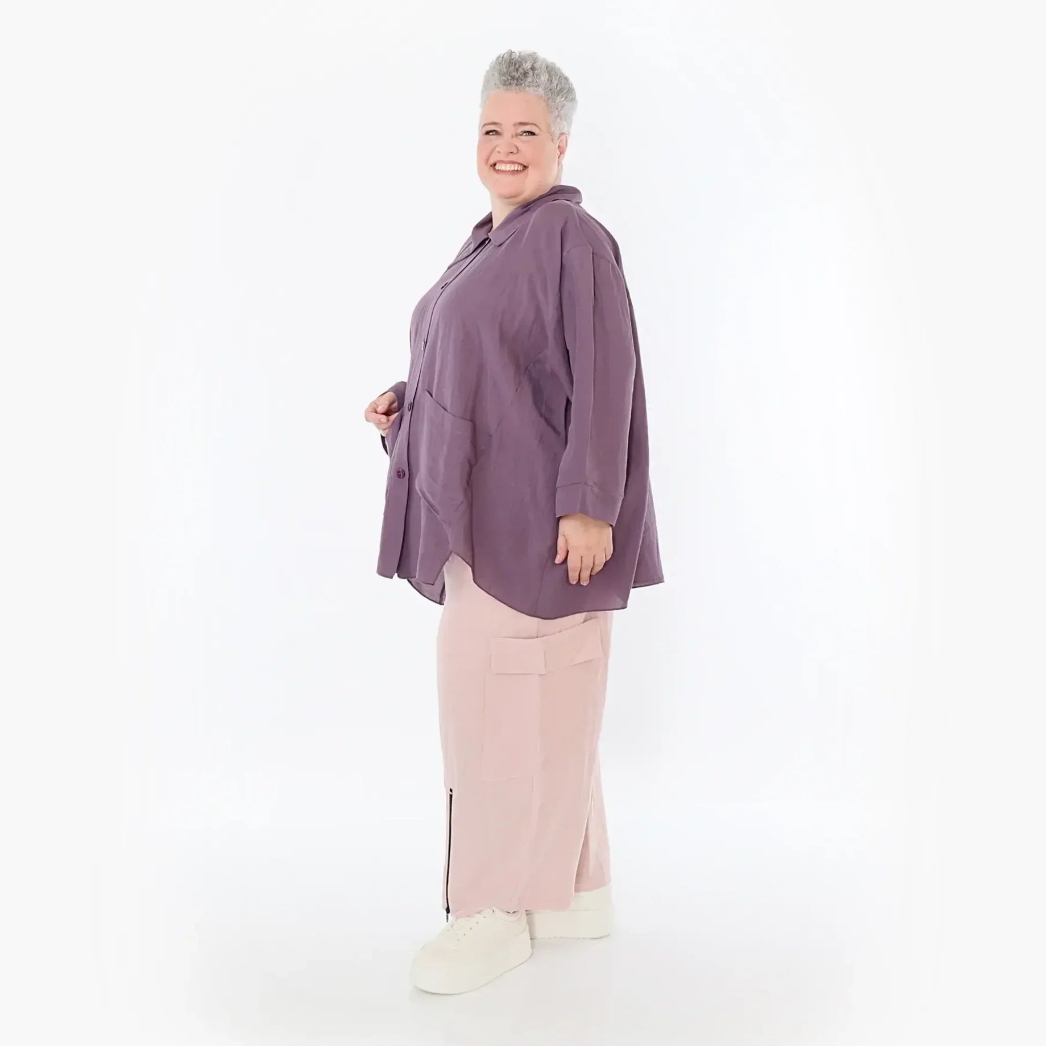 Pantalon AKH Fashion 7076, Mauve