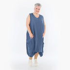 AKH Fashion 7093 Dress, Azure Blue