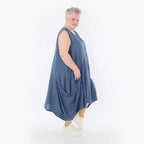 AKH Fashion 7093 Dress, Azure Blue