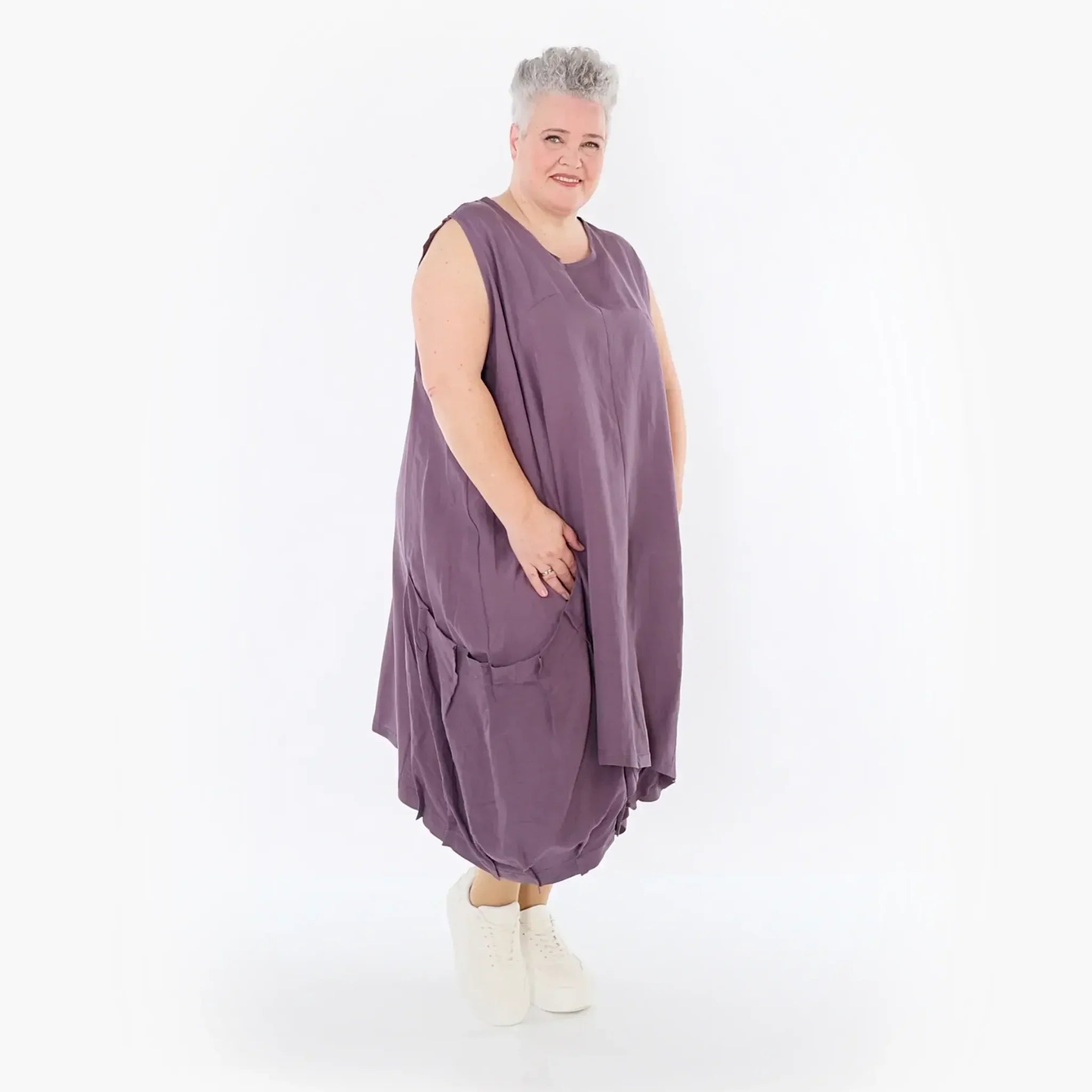 AKH Fashion Kleid 7093 Christina, Pflaume