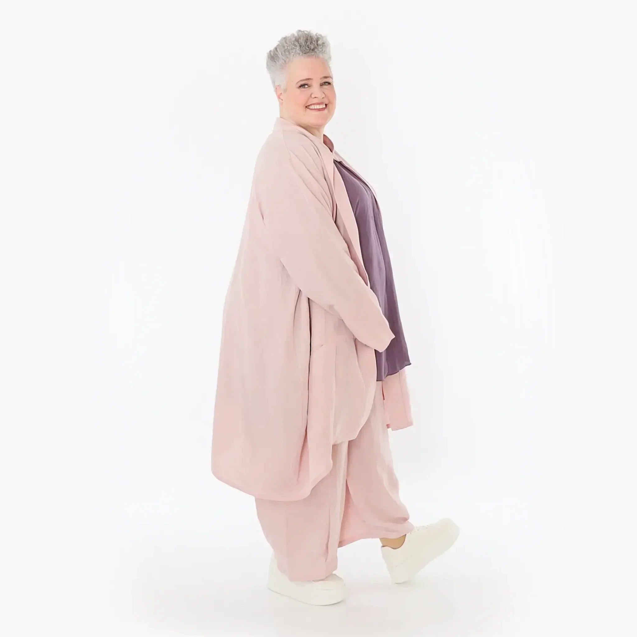 AKH Fashion · Cardigan · Christina · 7094 · Mauve