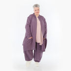 AKH Fashion 7094 Cardigan, Plum