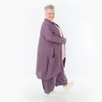 AKH Fashion 7094 Cardigan, Plum