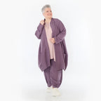 AKH Fashion 7094 Cardigan, Plum