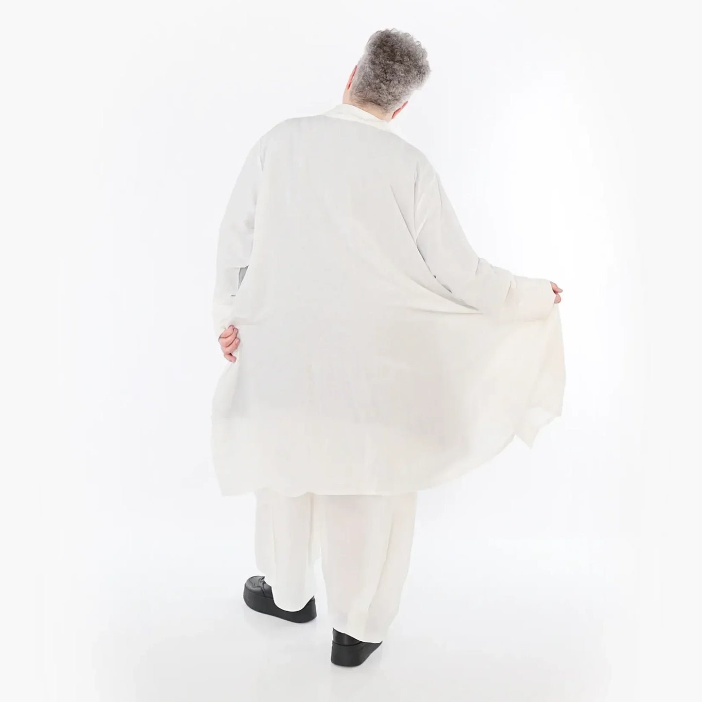 AKH Fashion 7094 Cardigan, Weiß