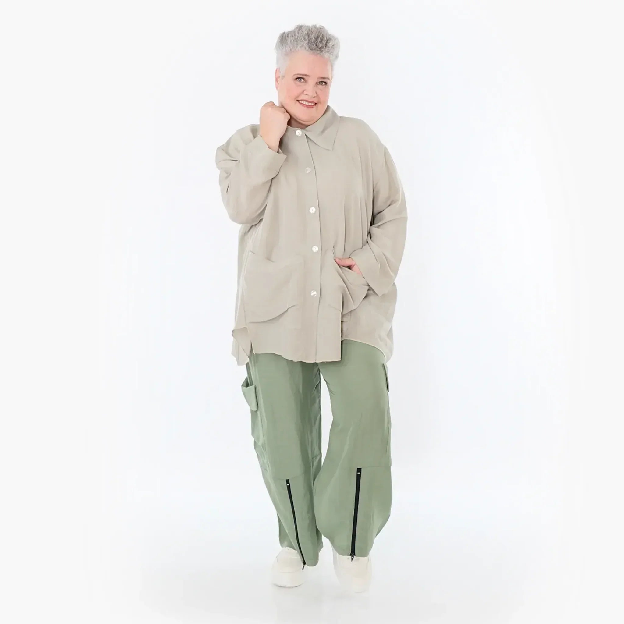 AKH Fashion 7095 Jacke, Beige