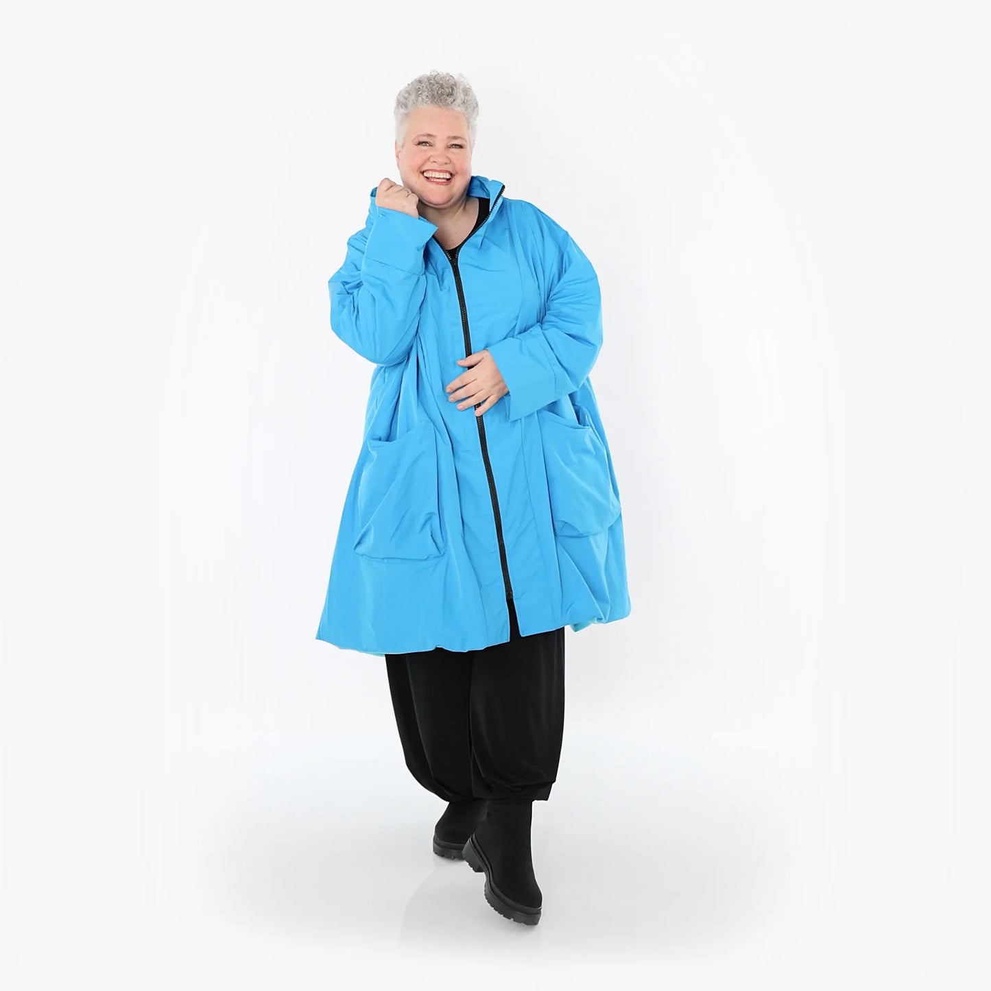 AKH Fashion 2276 Mantel, Blau