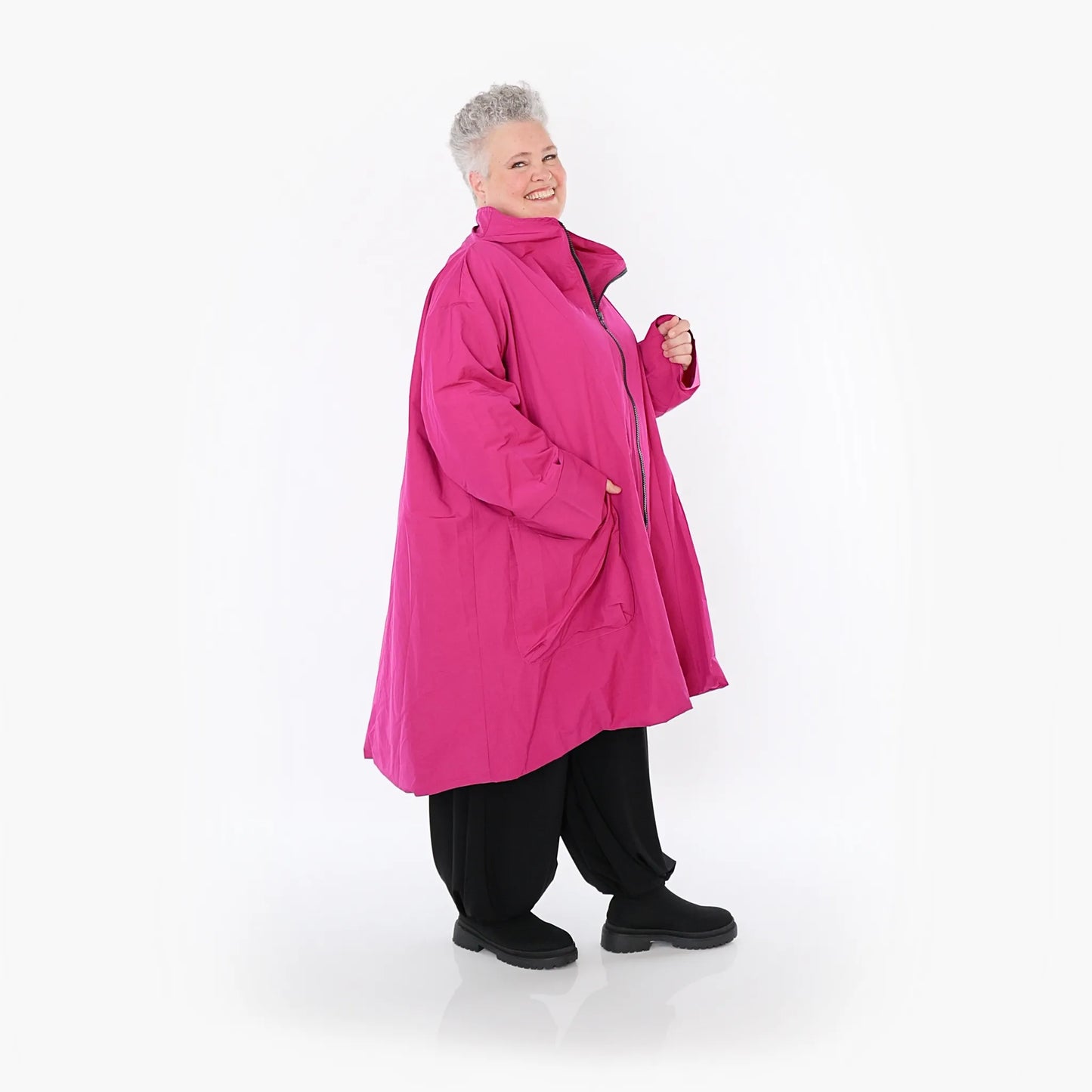 AKH Fashion 2276 Mantel, Fuchsia