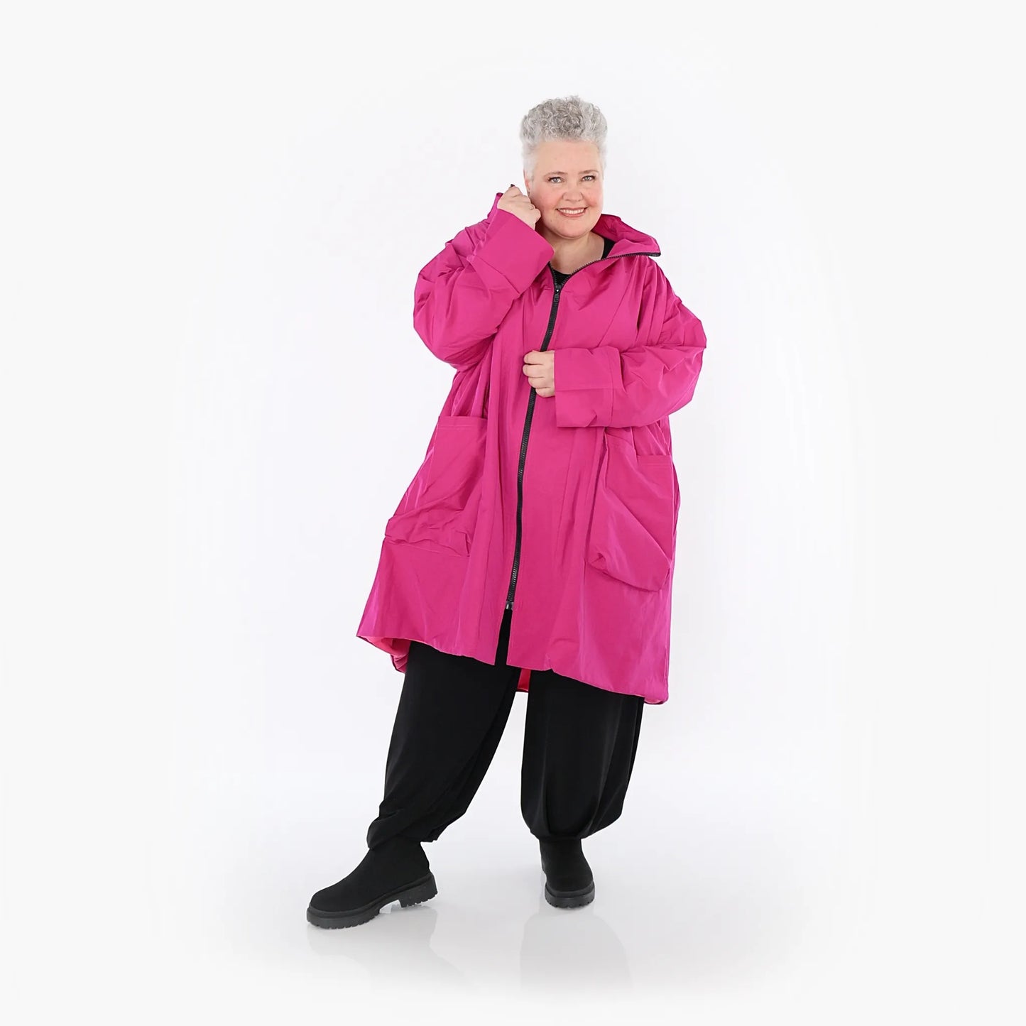 AKH Fashion 2276 Mantel, Fuchsia