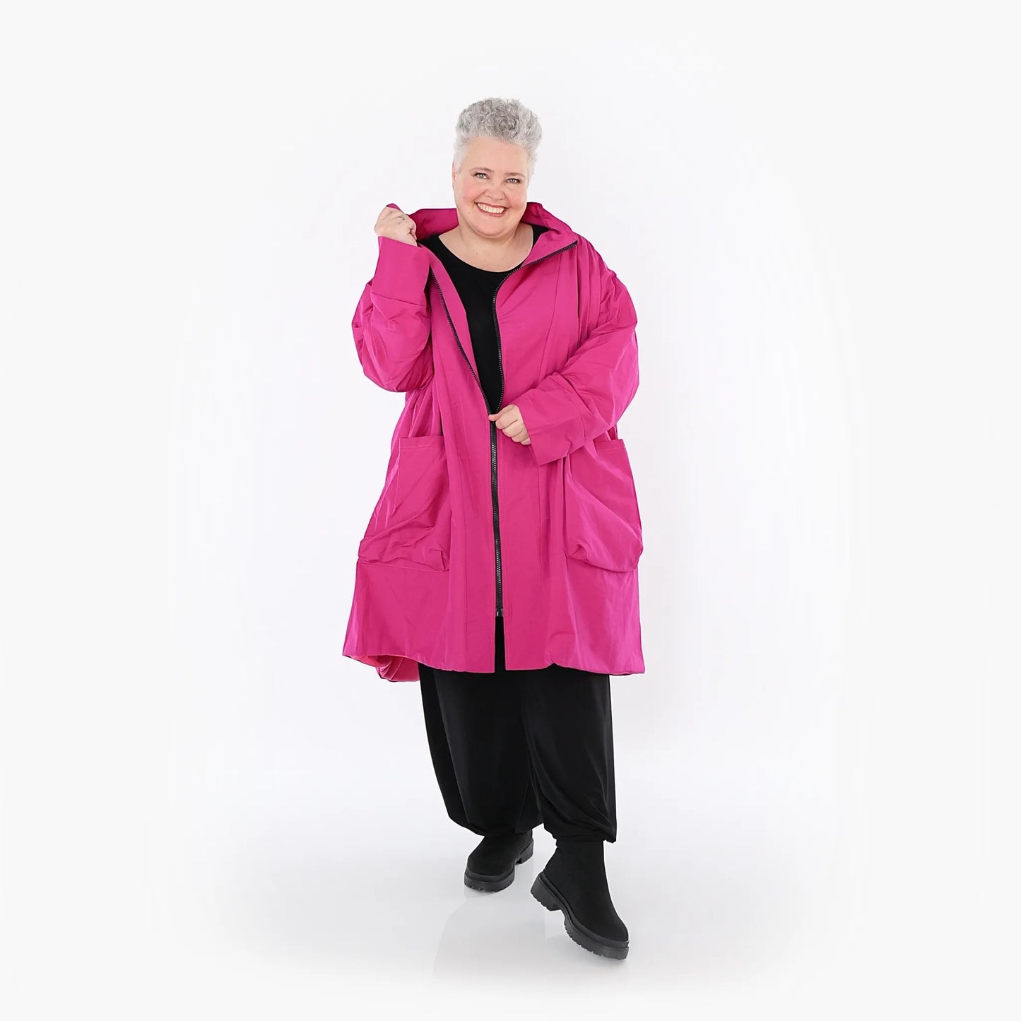 AKH Fashion 2276 Mantel, Fuchsia