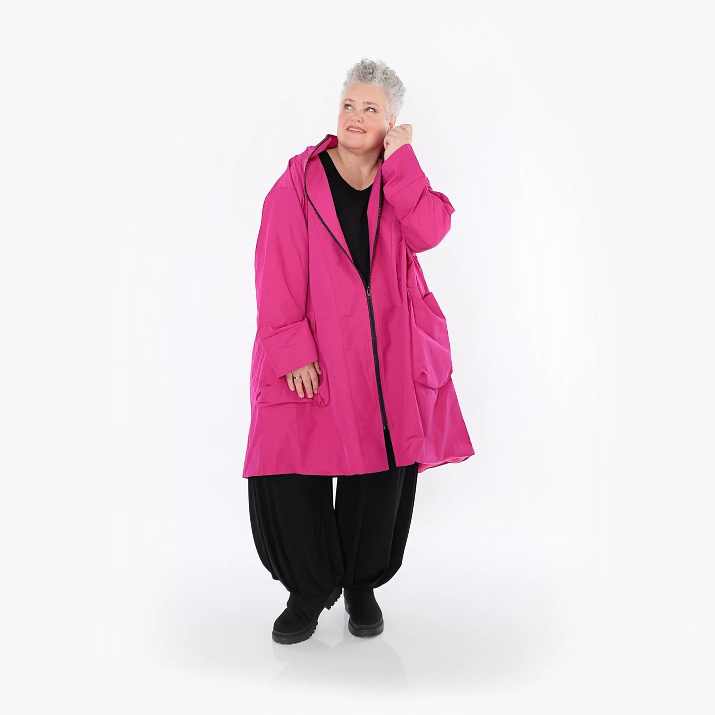 AKH Fashion 2276 Mantel, Fuchsia