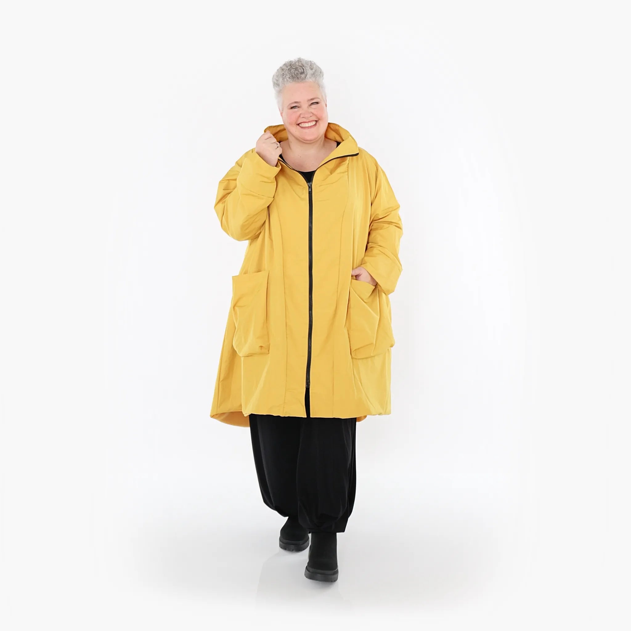 AKH Fashion Coat 2276 LoveEcho, Honey Yellow