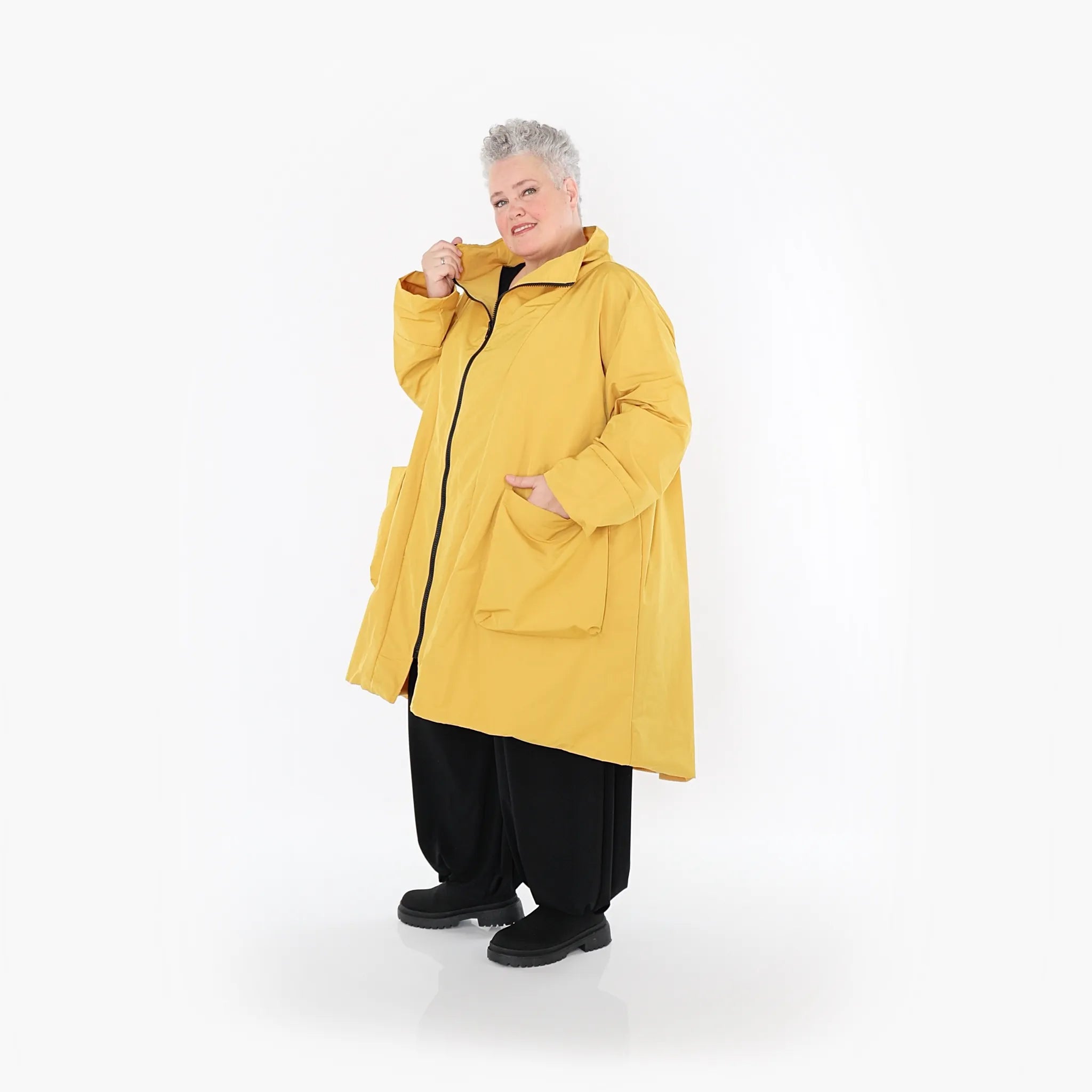 AKH Fashion Coat 2276 LoveEcho, Honey Yellow
