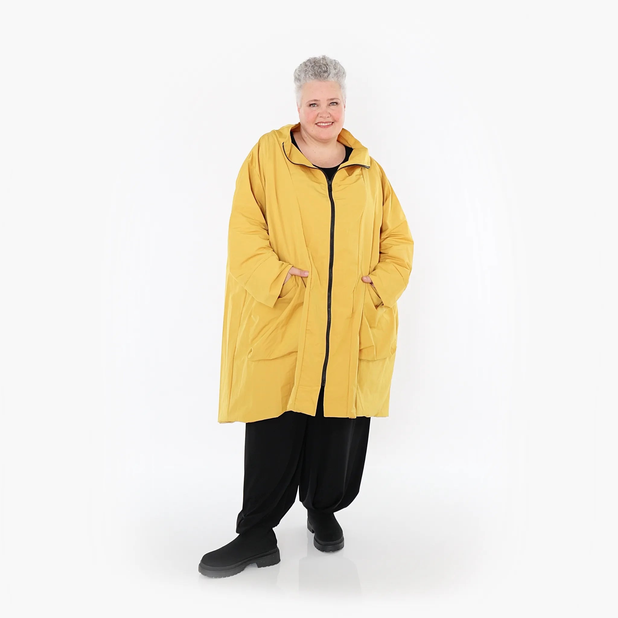 AKH Fashion Coat 2276 LoveEcho, Honey Yellow