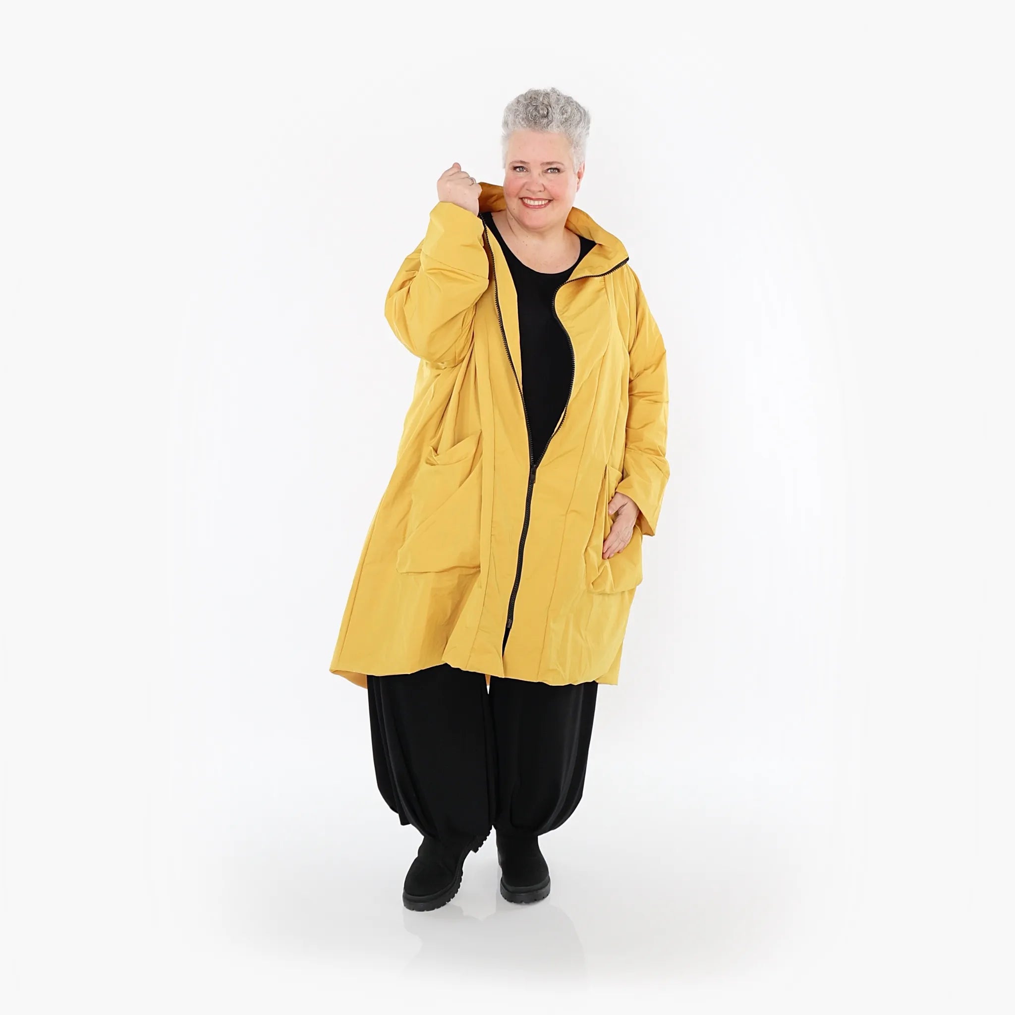 AKH Fashion Coat 2276 LoveEcho, Honey Yellow