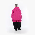 AKH Fashion 7076 Veste Fuchsia