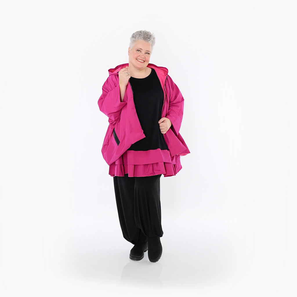 AKH Fashion 7076 Veste Fuchsia