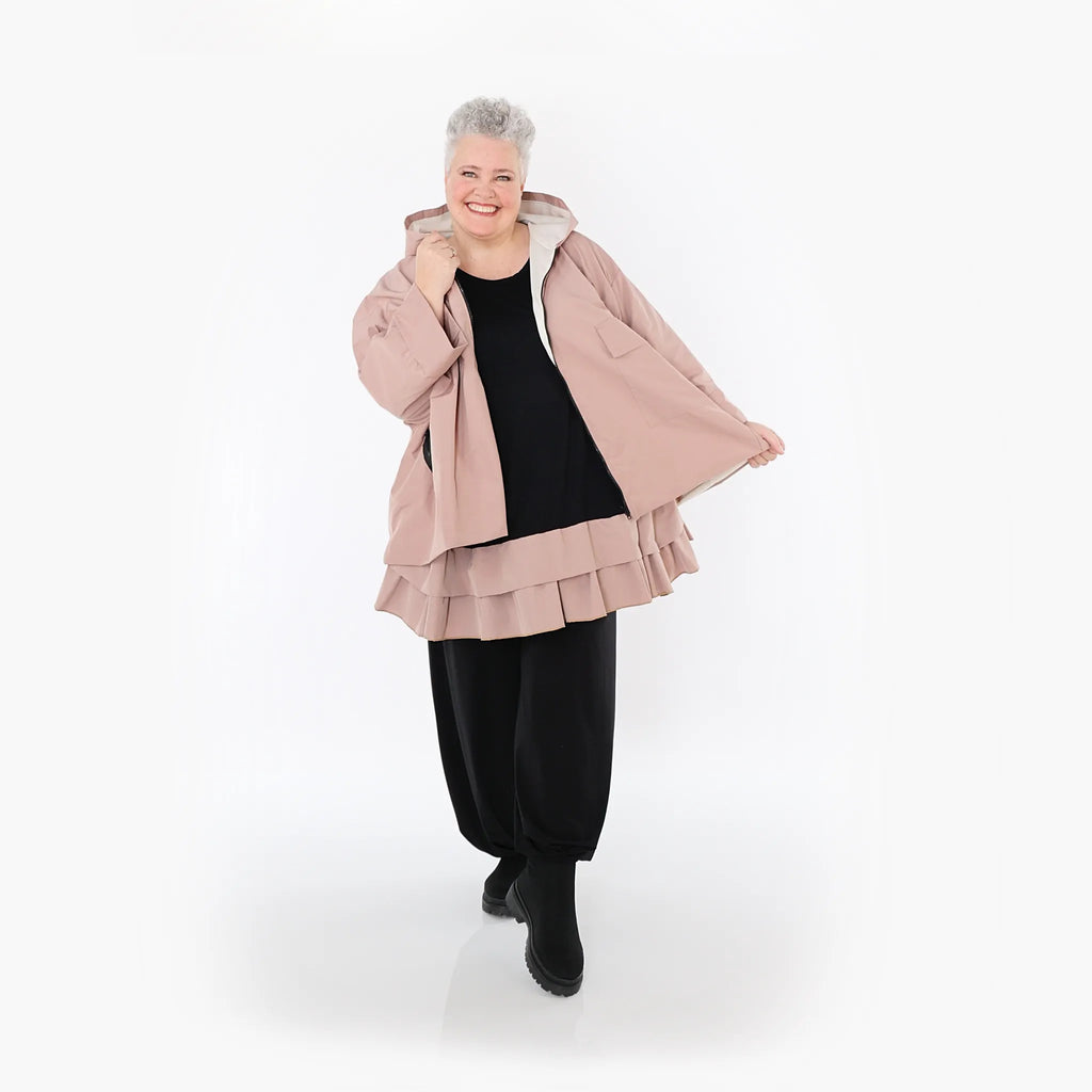 AKH Fashion 7076 Jacket, Mauve