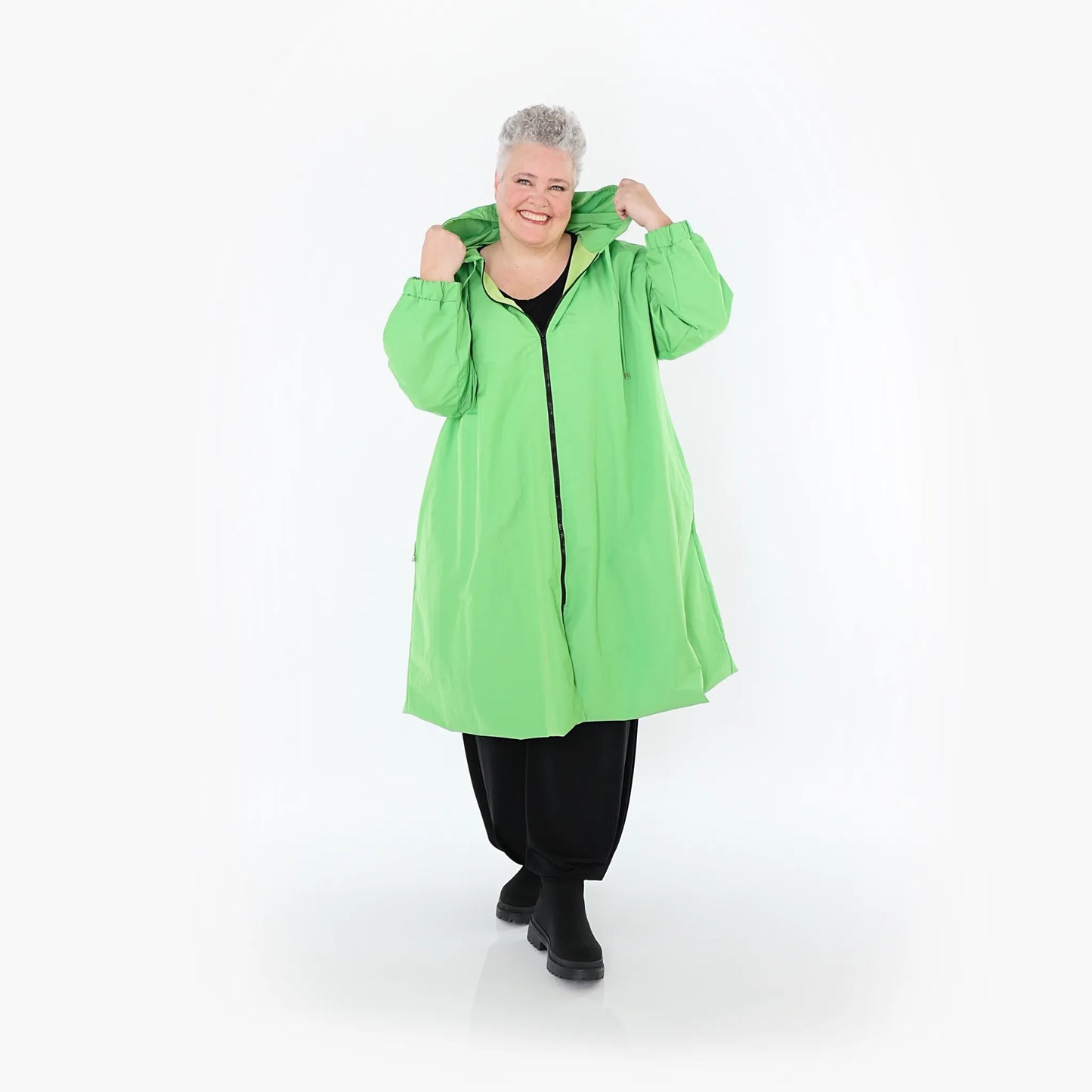 AKH Fashion 7102 Mantel, Grün