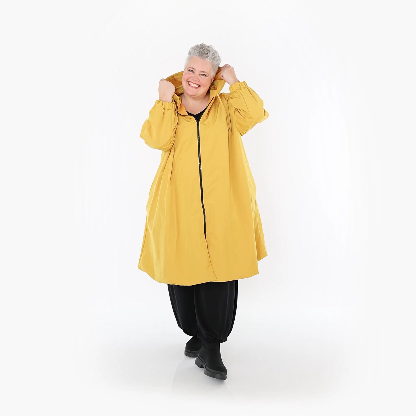 AKH Fashion 7102 Mantel, Honiggelb