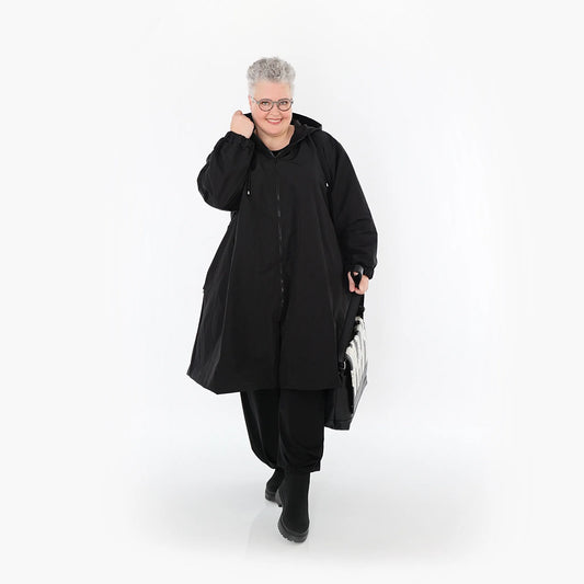 AKH Fashion 7102 Mantel, Schwarz