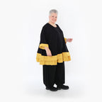 AKH Fashion · Shirt · LoveEcho · 7103 · Schwarz/Honiggelb