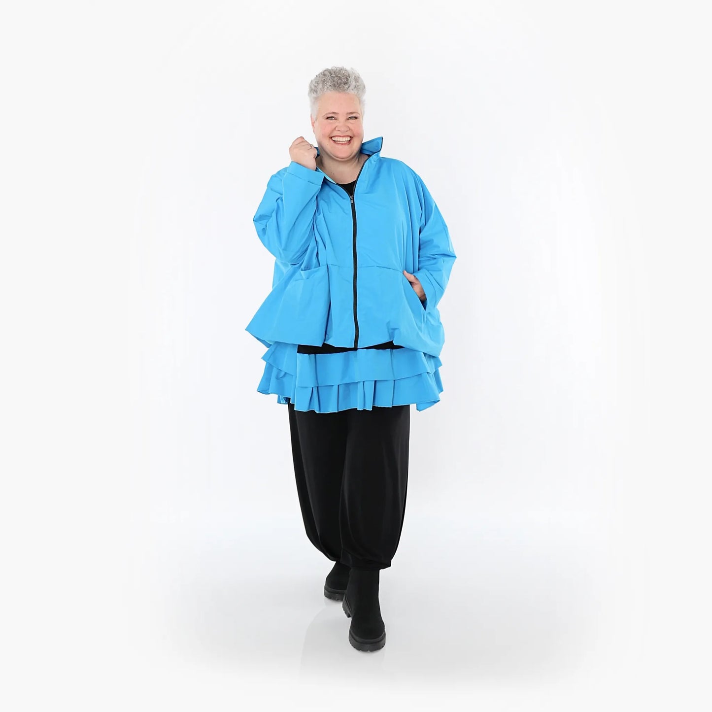 AKH Fashion 7104 Jacke, Blau