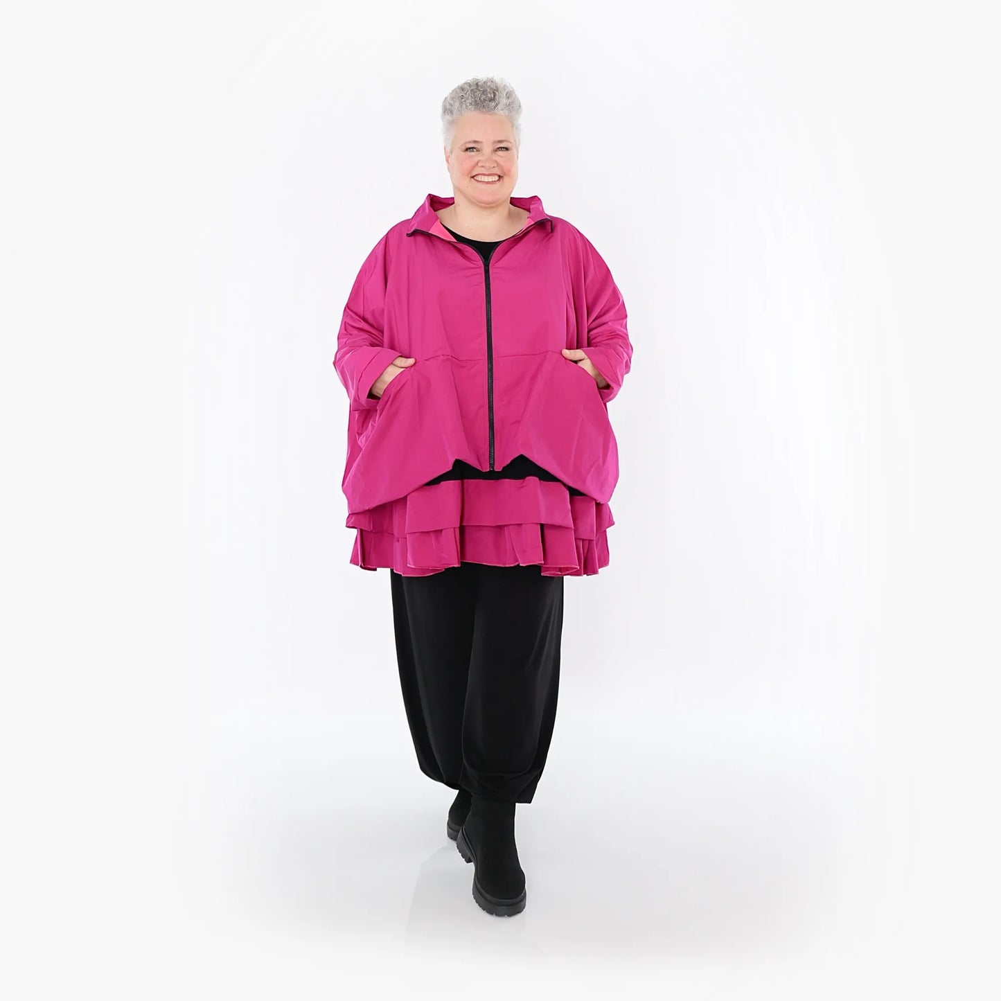 AKH Fashion 7104 Jacke, Fuchsia