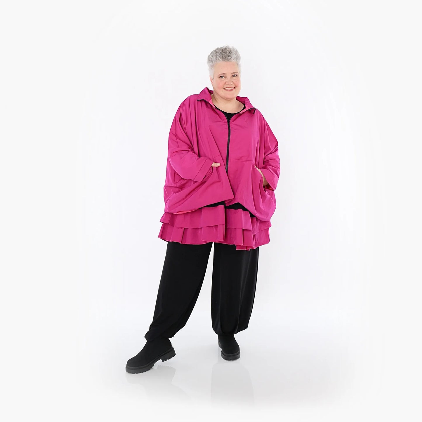 AKH Fashion 7104 Jacke, Fuchsia