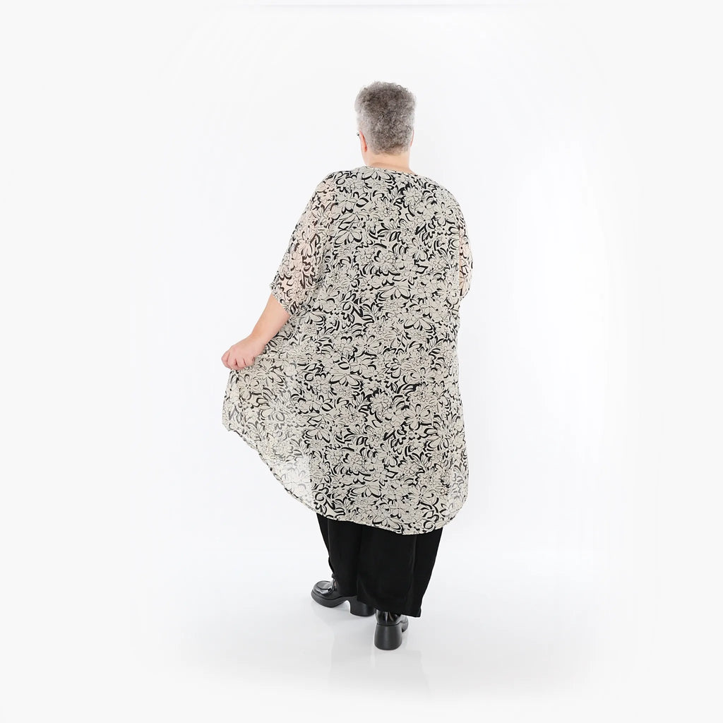 AKH Fashion · Shirt · Jasmin · 2499 · Ecru/Schwarz