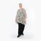 Chemise AKH Fashion 593 Big, écru-noir