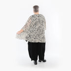 Chemise AKH Fashion 593 Big, écru-noir