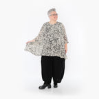 Chemise AKH Fashion 593 Big, écru-noir
